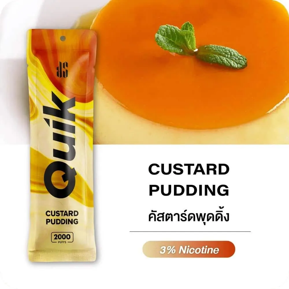 Quik 2000 คำ รสคัสตาร์ดพุดดิ้ง - 290 บาท