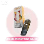 Jues Plus ราสเบอร์รี่ส้ม (Raspberry Citrus Jam) 2.5 ml. - 130 บาท