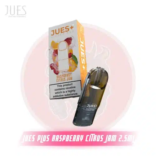 Jues Plus ราสเบอร์รี่ส้ม (Raspberry Citrus Jam) 2.5 ml. - 130 บาท