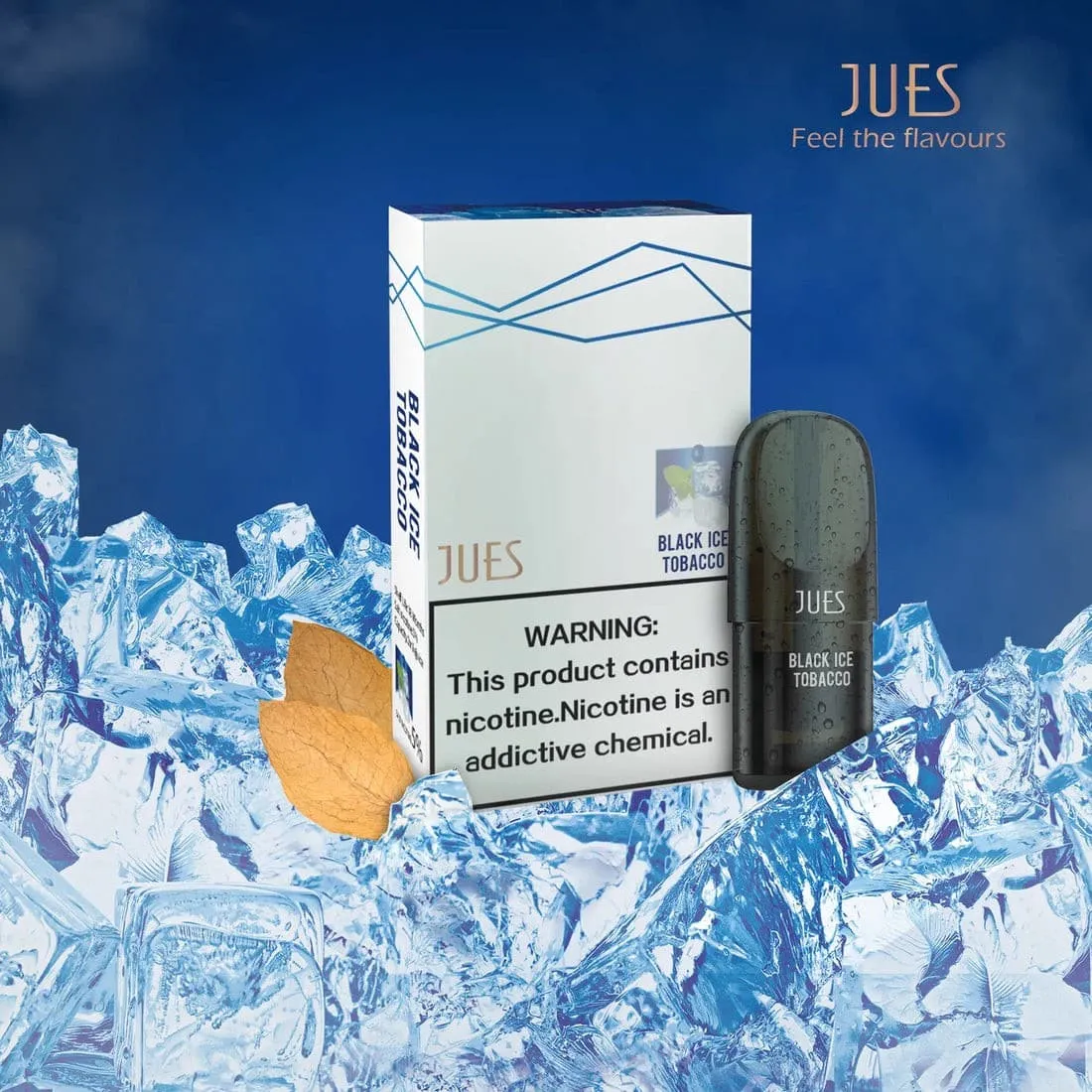 Jues รสบุหรี่ เม็ดบีบเย็น - 140 บาท