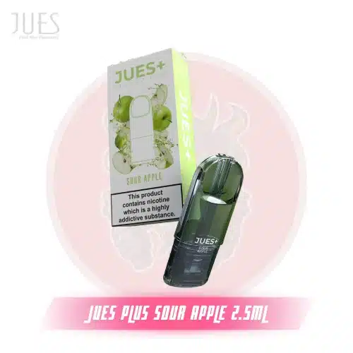 Jues Plus แอปเปิ้ล (Sour Apple) 2.5 ml. - 130 บาท