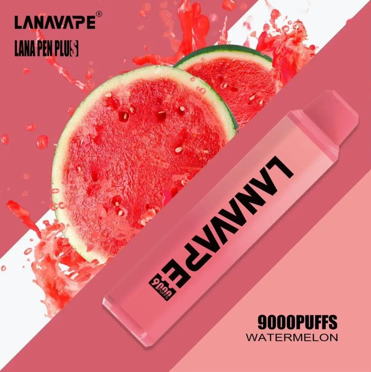 Lanna Vape แตงโม – 9000 Puffs - 420 บาท