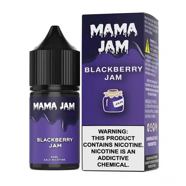 MAMA JAM แบล็คเบอร์รี่ 30ml - 250 บาท