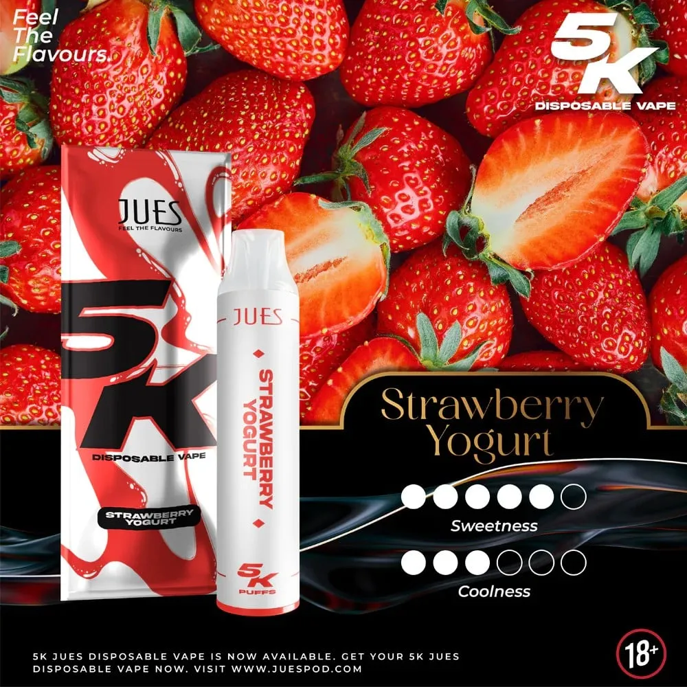 Jues 5000 คำ รสสตอเบอรี่ โยเกิร์ต - 350 บาท