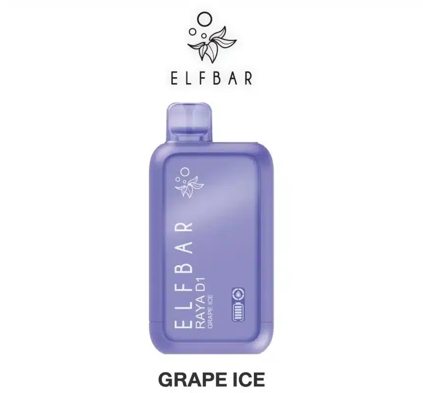 Elfbar RAYA องุ่น เย็น – 10000 Puffs - 420 บาท