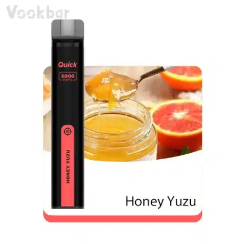 VookBar Quick น้ำผึ้งยูสุ – 2000 Puffs - 220 บาท