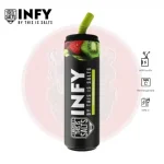 INFY 6000 Puffs สตรอว์เบอร์รีกีวี่ (Strawberry kiwi) - 350 บาท