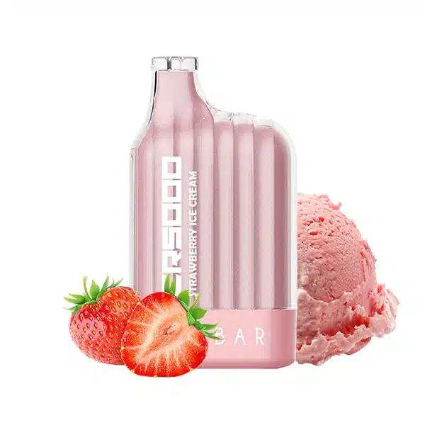 Elfbar CR ไอศกรีมสตรอเบอร์รี่ – 5000 Puffs - 350 บาท