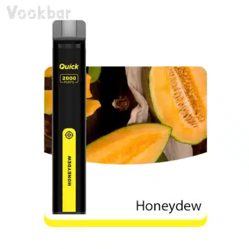 VookBar Quick เมล่อน – 2000 Puffs - 220 บาท