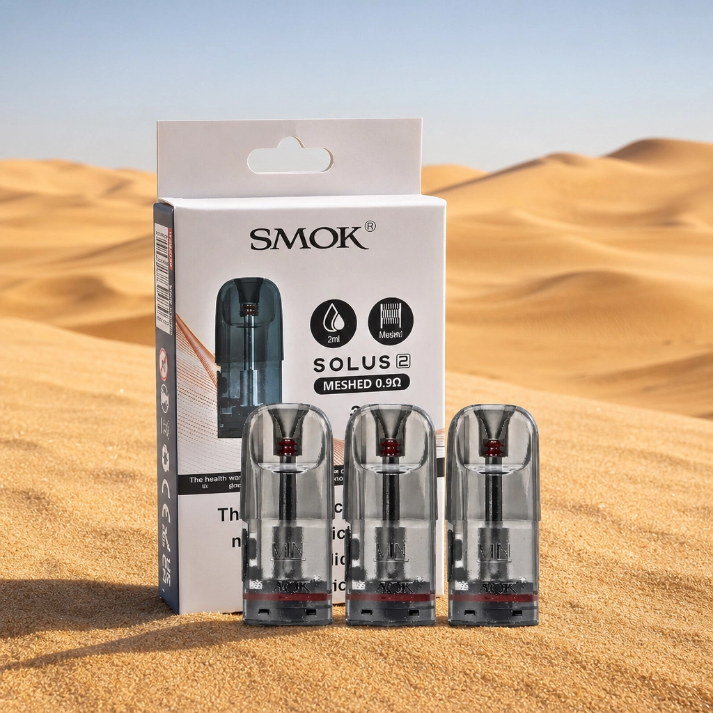ภาพ SMOK Solus 2 Cartridge 2.5 ml (3pcs/Pack) ประกอบบทความ มุมที่ 1
