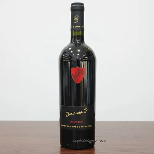 Baron Philippe De Rothschild Baronesa P Chile 2021 / 1 ลัง 12 ขวด มุมที่ 1 ภาพ Baron Philippe De Rothschild Baronesa P Chile 2021 / 1 ลัง 12 ขวด ประกอบบทความ มุมที่ 1