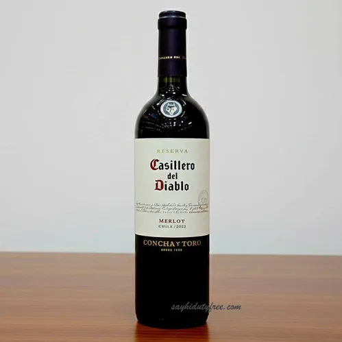 ภาพ Casillero del Diablo Merlot 2021 / 1 ลัง 12 ขวด ประกอบบทความ มุมที่ 1