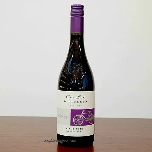 Cono Sur Bicicleta Pinot Noir 2021 / 1 ลัง 12ขวด 6,900 บาท มุมที่ 1 ภาพ Cono Sur Bicicleta Pinot Noir 2021 / 1 ลัง 12ขวด 6,900 บาท ประกอบบทความ มุมที่ 1
