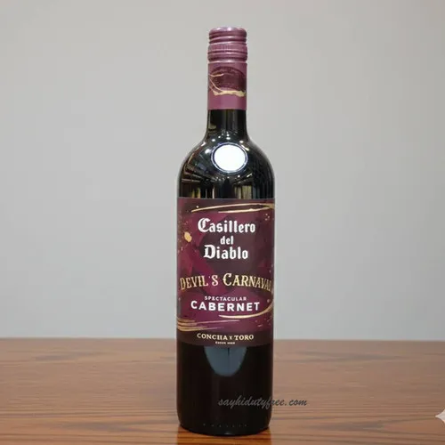 Casillero Del Diablo Devil’s Carnaval Cabernet 2022 / 1 ลัง 12 ขวด มุมที่ ภาพ Casillero Del Diablo Devil’s Carnaval Cabernet 2022 / 1 ลัง 12 ขวด ประกอบบทความ มุมที่ 1